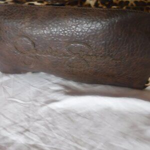Jessica Simpson Brown Lepord Tote Purse New Without Tags